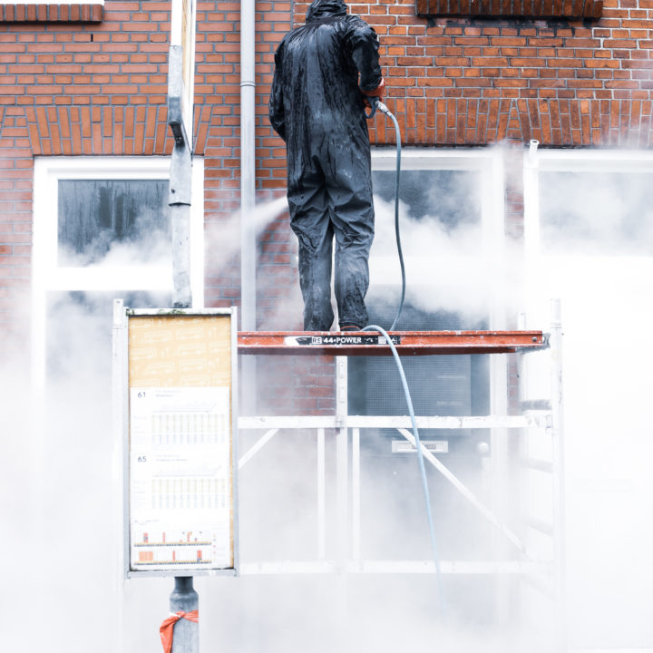 Siesling B.V. (Hoge druk stoom reiniging / Gevelreiniging) Oosterparkwijk/Groningen door DillenvanderMolen @MrOfColorsPhotography